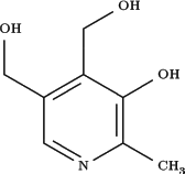 4,5-bis(hydroxymethyl)- 2-methylpyridin-3-ol aka pyridoxine
