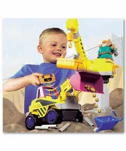 Mighty Movers Crane & Bulldozer set