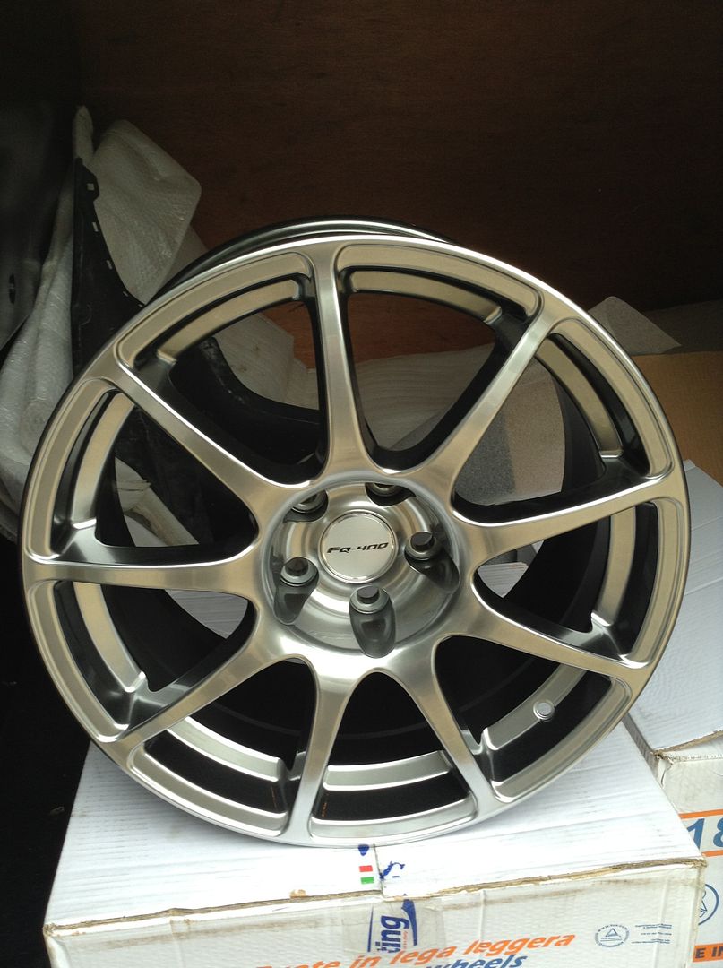 Evo X FQ400 wheels Mitsubishi Lancer Register Forum