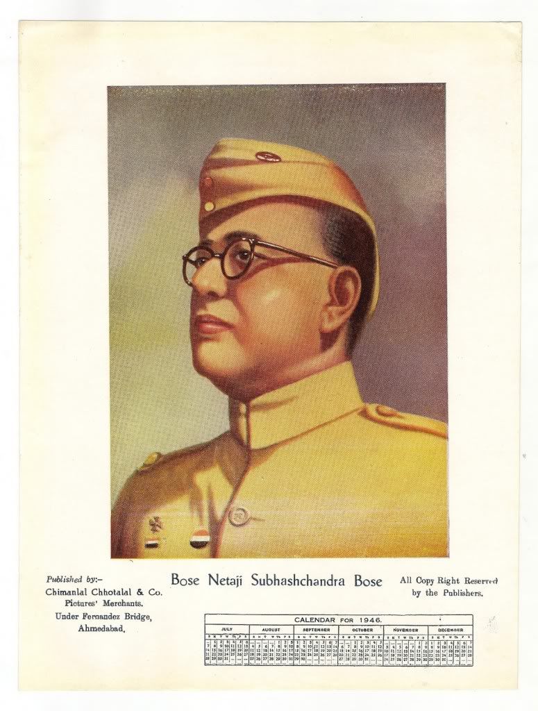 India1946SubhashChandraBose75x1...