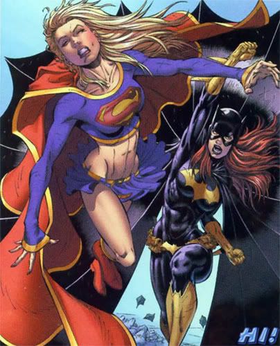 batgirl and supergirl. Supergirl vs Batgirl 3