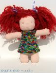 Family Pendragon 'Impressionist's Rainbow' Elizabeth Tunic Dress for 10" Dolls