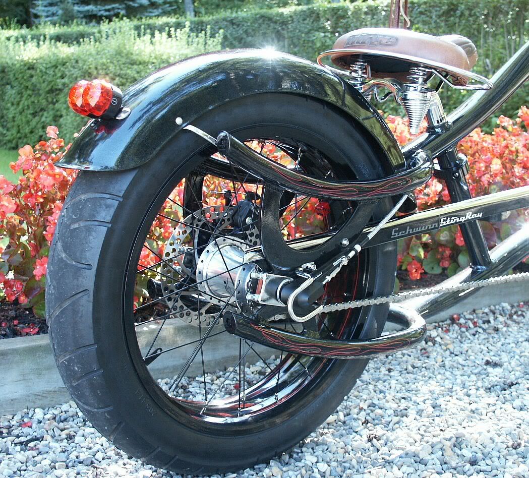 schwinn stingray with motor