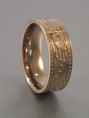 Stunning Solid Titanium Ring For Wedding Ring