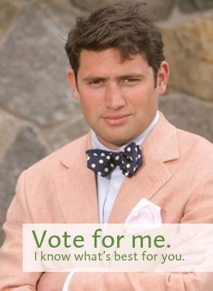 vote for me. I know what's best for you