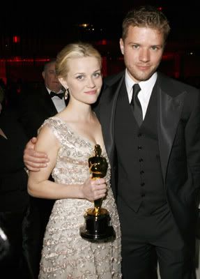 Ryan and Reese after the Oscars
