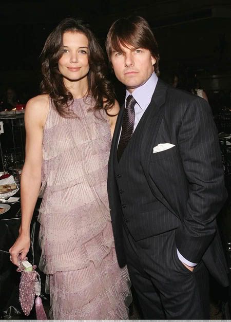 69. Tom Cruise и Katie Holmes.