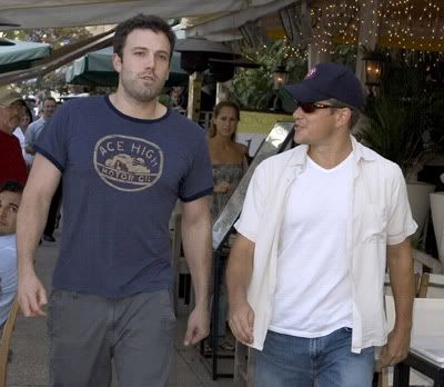 Ben Affleck and Matt Damon in South Beach 3/1