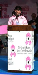 Jennifer Love Hewitt at the Race for the Cure