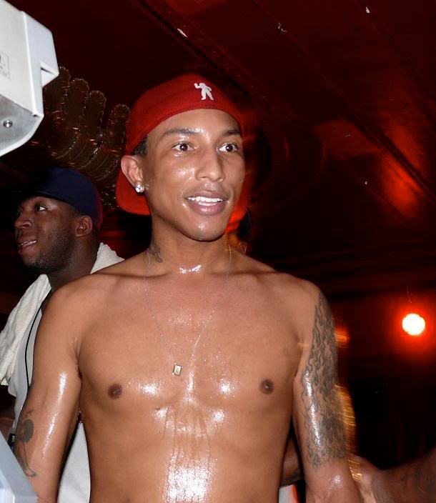 pharrell tattoos. Pharrell Williams is having