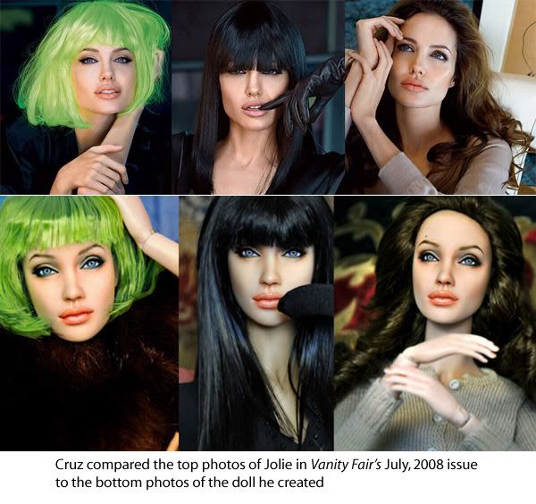 His Angelina Jolie version is stunning 3350 stunning to one lucky 