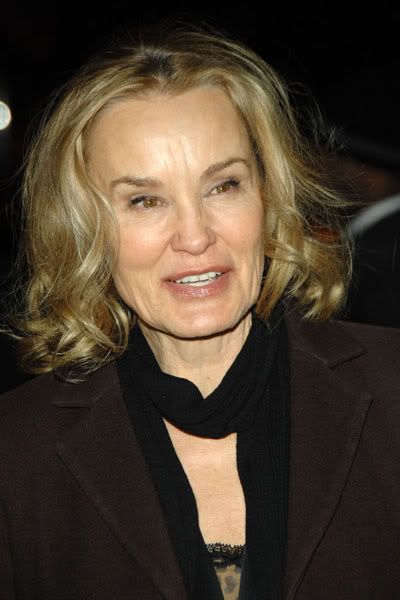 Jessica Lange on 1 15 08 I don't want to knock a woman for getting work 