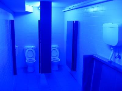 Neon toilets!