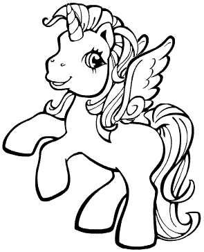 my little pony g3 coloring pages - photo #11