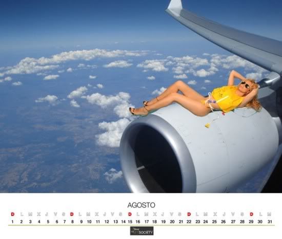 Mexican Airline Calendar