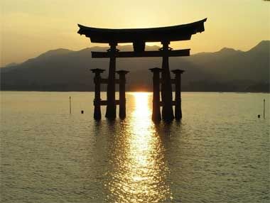 miyajima sunset