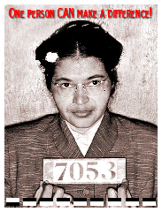 rosa parks: one person can make a difference