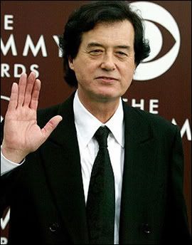 Jimmy Page at the Grammys Feb 2005
