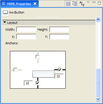 Property Panel in Flex Builder 2