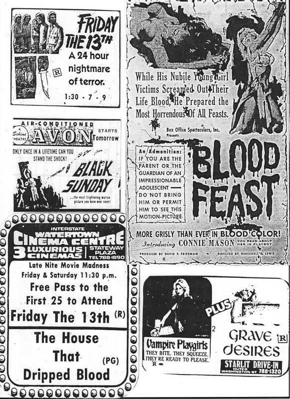 1970s Drive In Ads In 70s Horror And Sci Fi Forum