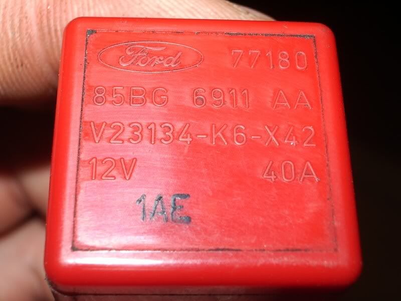 info on MK5 escort injection and fuel pump relays PassionFord Ford