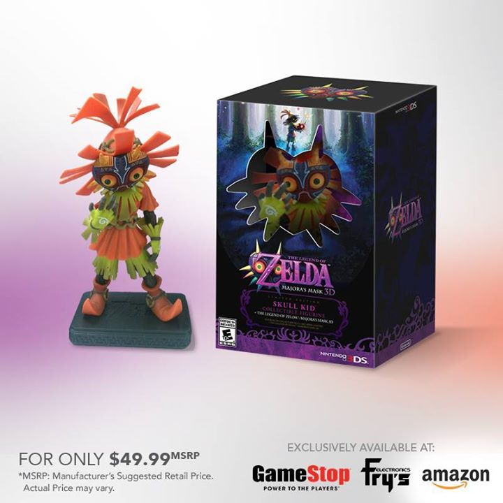 3DS Majora's Mask Limited Edition Bundle Coming to Nort America
