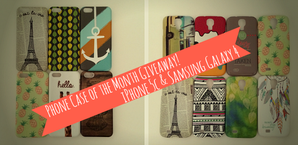 phone case of the month giveaway