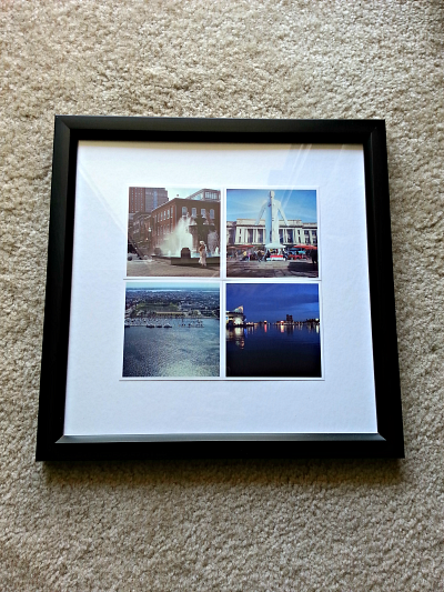 DIY Framed Instagram Prints