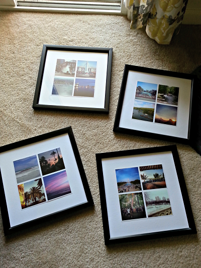 DIY Framed Instagram Prints