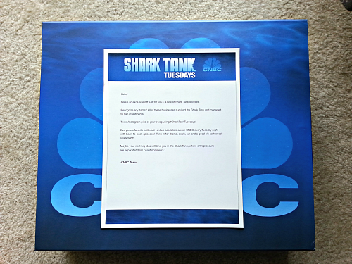 cnbc shark tank box twitter giveaway