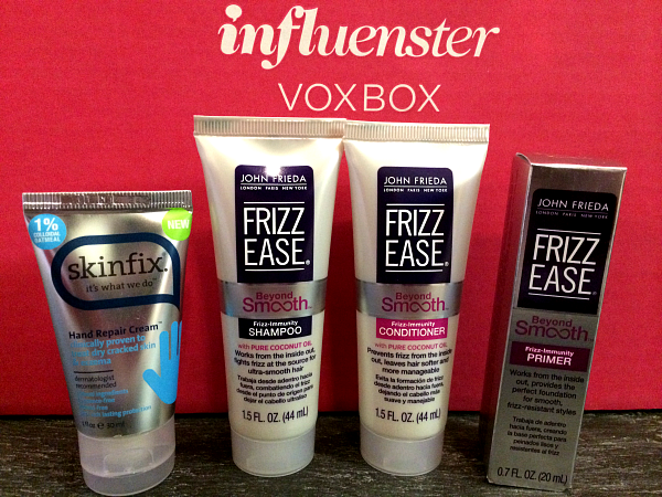 influenster xovoxbox review john frieda