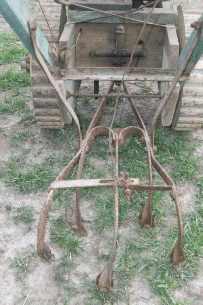 Vintage Walk Behind 2 Wheel Tractor Cultivator Bolens ? Homemade