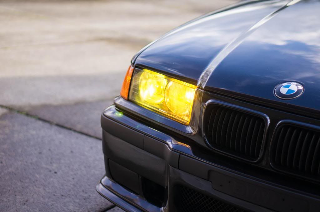 E36 FS E36 Bosch French Yellow headlights with HIDs