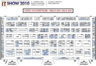 IT Show 2010 Level 6 Floor Plan