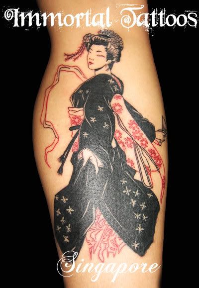 japan girl tattoo. The History Of course tattooing has long been a tradition 