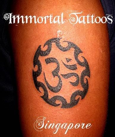 In modern time, Aum tattoos have become very popular with the crowd,