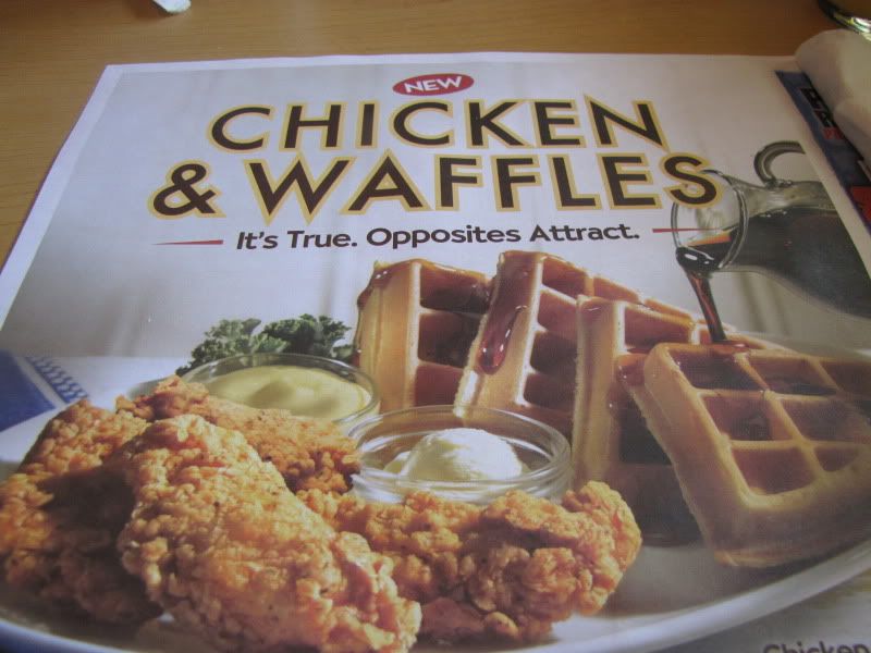 IHOP's chicken and waffles Oh Yeah!