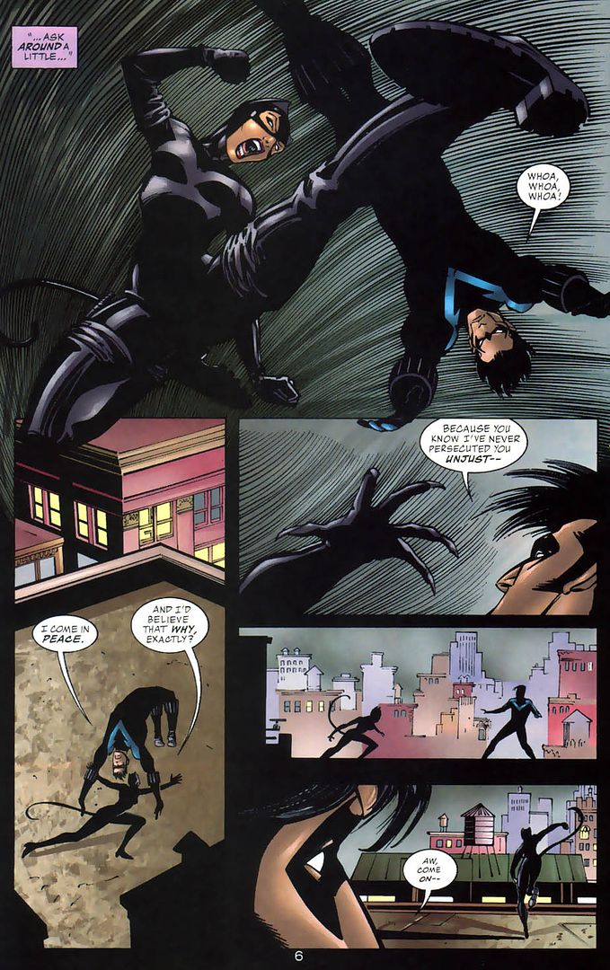 Catwoman Vs Nightwing Battles Comic Vine