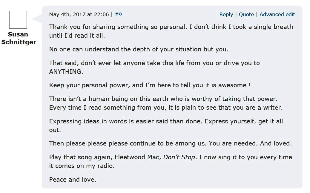 Every comment is so precious to me. This comment made me laugh out loud and also touched me to tears.