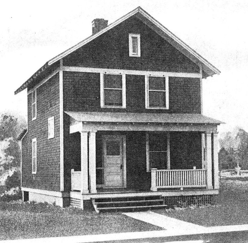 The Haskell was another Penniman house that may be lurking somewhere in Poquoson. 