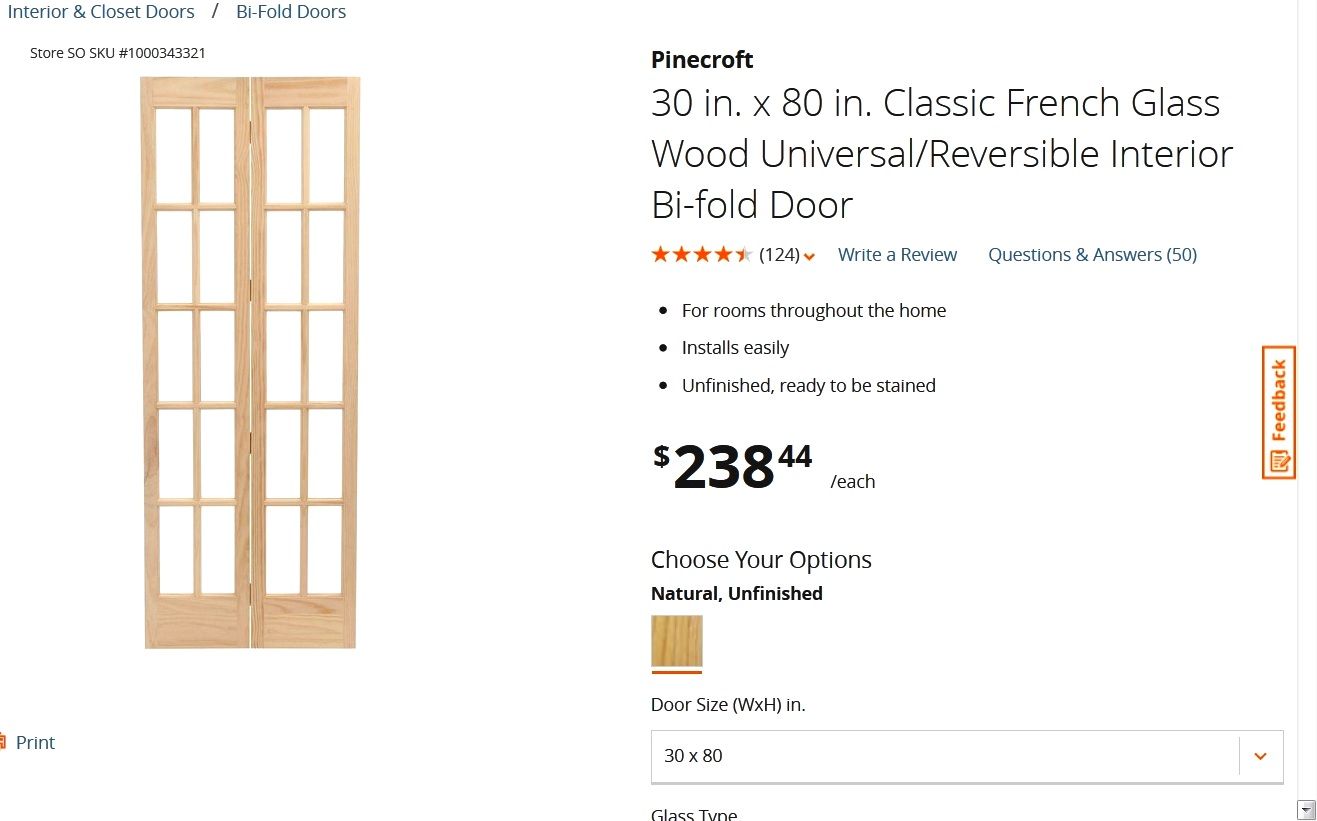 So I had an idea...and it started with these doors.