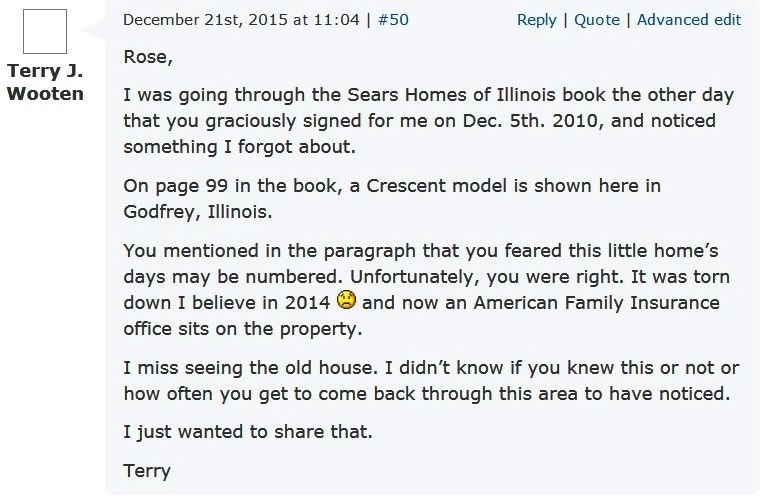 It started when a dear reader left this comment.