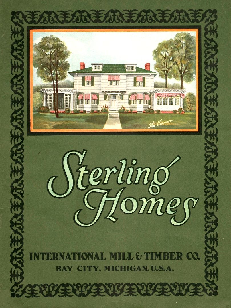 Sterling Homes, based in Bay City, Michigan, sold kit homes through a mail-order catalog, just like Sears. 