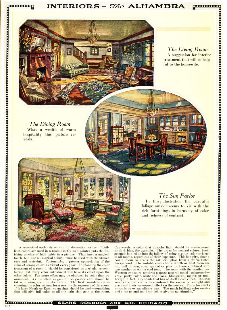 In the 1919 catalog, it was featured in a two-page spread. 