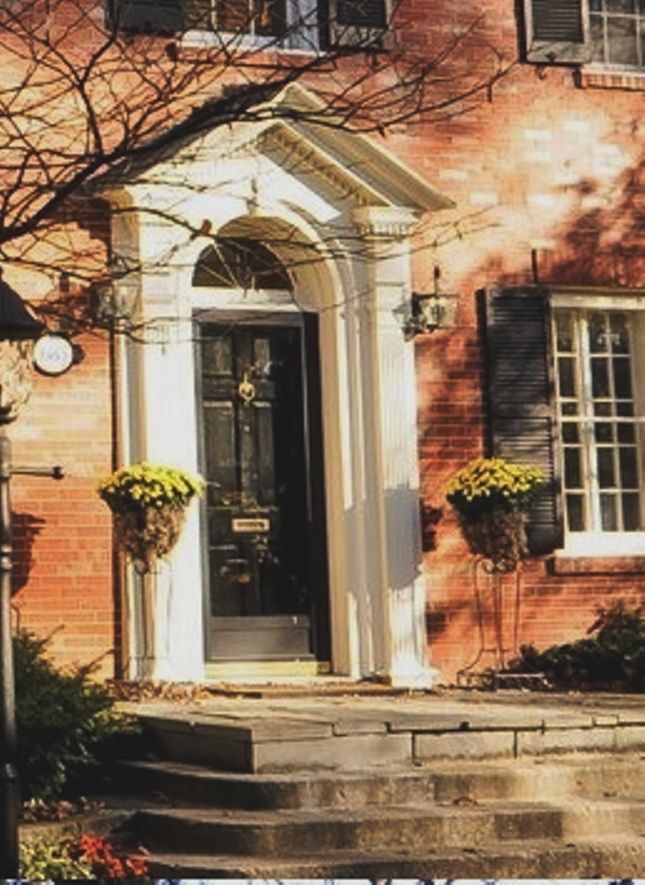 The homes entry way