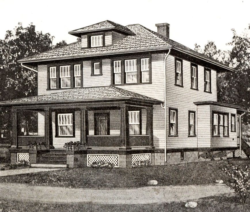 The first prize design was Modern Home #189, or The Hillrose.