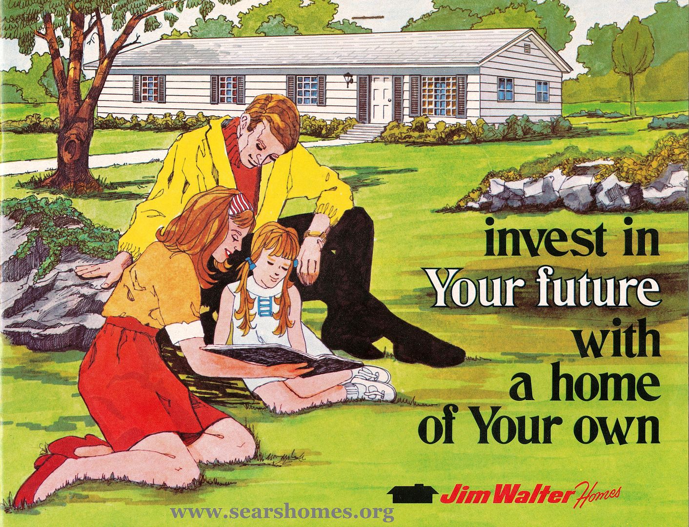 Cover of the 1971 Jim Walter Homes catalog. 