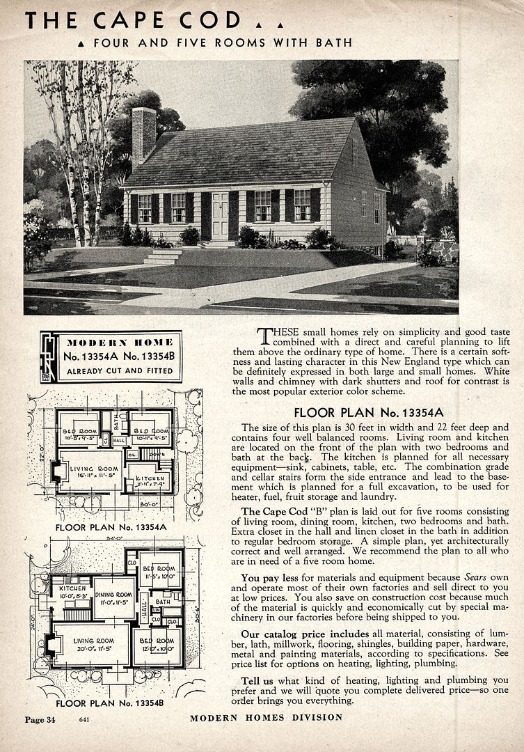 The 1938 catalog has it listed