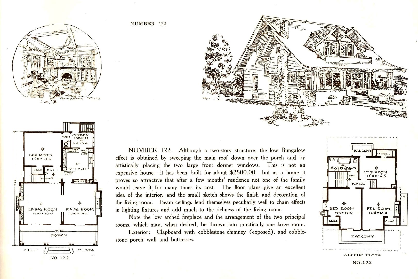Henry Wilson was a popular Midwestern architect that created and published several plan books in the first years of the 20th Century. 