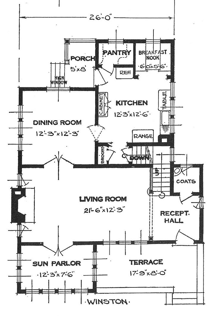 And its special in other ways, too. The Winston (as shown in the SHP floor plan) is 26 feet wide. Bobs Special Winston is 34 feet wide, adding a lot of extra square footage to the house. 
